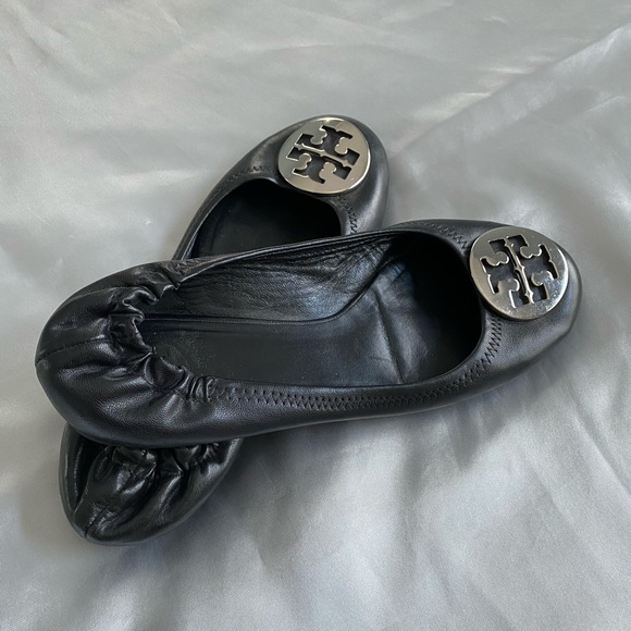 Tory Burch Shoes - Tory Burch - Black Ballet Flats